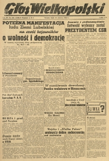 Głos Wielkopolski. 1948.06.16 R.4 nr163 Wyd.ABC
