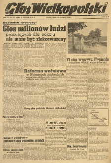 Głos Wielkopolski. 1948.06.30 R.4 nr177 Wyd.ABC