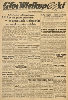 Głos Wielkopolski. 1948.07.04 R.4 nr181 Wyd.ABC