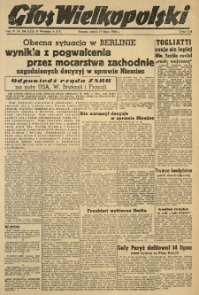 Głos Wielkopolski. 1948.07.17 R.4 nr194 Wyd.ABC
