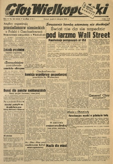Głos Wielkopolski. 1948.08.06 R.4 nr214 Wyd.ABC