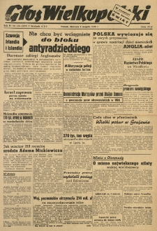 Głos Wielkopolski. 1948.08.08 R.4 nr216 Wyd.ABC