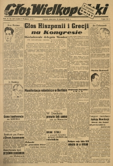 Głos Wielkopolski. 1948.08.29 R.4 nr237 Wyd.ABC