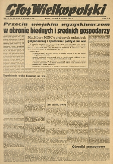 Głos Wielkopolski. 1948.09.09 R.4 nr248 Wyd.ABC