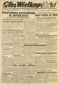 Głos Wielkopolski. 1948.09.12 R.4 nr251 Wyd.ABC