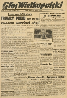 Głos Wielkopolski. 1948.09.23 R.4 nr262 Wyd.ABC