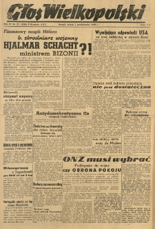 Głos Wielkopolski. 1948.10.02 R.4 nr271 Wyd.ABC