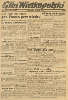 Głos Wielkopolski. 1948.10.13 R.4 nr282 Wyd.ABC