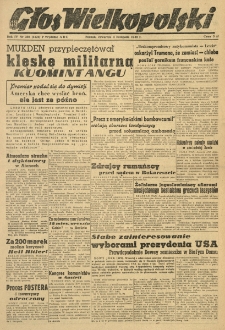 Głos Wielkopolski. 1948.11.03 R.4 nr303 Wyd.ABC