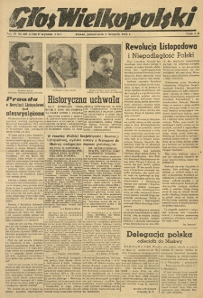 Głos Wielkopolski. 1948.11.08 R.4 nr307 Wyd.ABC