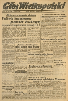 Głos Wielkopolski. 1948.11.11 R.4 nr310 Wyd.ABC