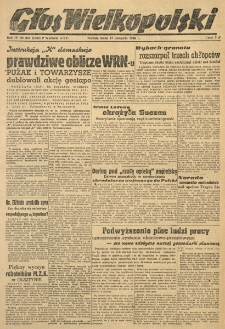 Głos Wielkopolski. 1948.11.17 R.4 nr316 Wyd.ABC