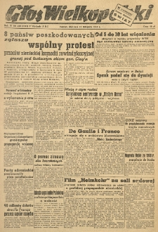 Głos Wielkopolski. 1948.11.21 R.4 nr320 Wyd.ABC