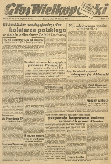 Głos Wielkopolski. 1948.11.27 R.4 nr326 Wyd.ABC