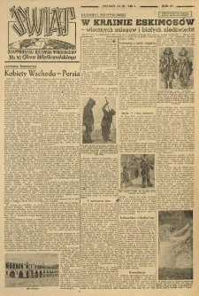 Świat. Ilustrowany dodatek tygodniowy Głosu Wielkopolskiego. 1948.11.14 R.3 nr46