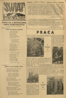 Świat. Ilustrowany dodatek tygodniowy Głosu Wielkopolskiego. 1948.12.12 R.3 nr50