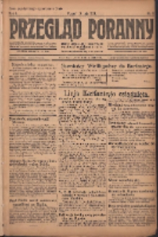 Przegląd Poranny: pismo niezależne i bezpartyjne 1921.05.05 R.1 Nr5
