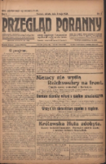 Przegląd Poranny: pismo niezależne i bezpartyjne 1921.05.08 R.1 Nr8