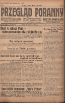 Przegląd Poranny: pismo niezależne i bezpartyjne 1921.05.14 R.1 Nr14