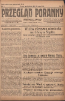 Przegląd Poranny: pismo niezależne i bezpartyjne 1921.05.23 R.1 Nr22