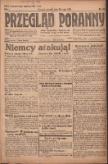 Przegląd Poranny: pismo niezależne i bezpartyjne 1921.05.24 R.1 Nr23