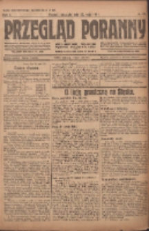 Przegląd Poranny: pismo niezależne i bezpartyjne 1921.05.29 R.1 Nr28