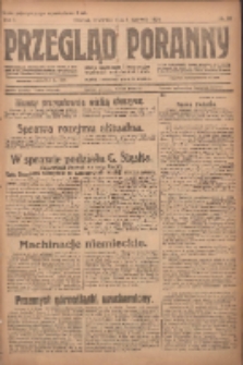 Przegląd Poranny: pismo niezależne i bezpartyjne 1921.06.02 R.1 Nr32