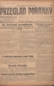 Przegląd Poranny: pismo niezależne i bezpartyjne 1921.06.03 R.1 Nr33
