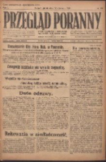 Przegląd Poranny: pismo niezależne i bezpartyjne 1921.06.10 R.1 Nr40