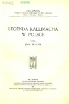 Legenda Kallimacha w Polsce