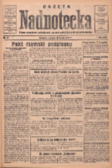 Gazeta Nadnotecka: pismo narodowe poświęcone sprawie polskiej na ziemi nadnoteckiej 1934.03.22 R.14 Nr66