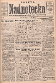 Gazeta Nadnotecka: pismo narodowe poświęcone sprawie polskiej na ziemi nadnoteckiej 1934.05.24 R.14 Nr117