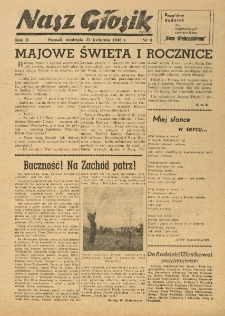 Nasz Głosik. Bezpłatny dodatek dla najmłodszych czytelników "Głosu Wielkopolskiego". 1948.04.25 nr8