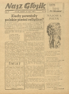Nasz Głosik. Bezpłatny dodatek dla najmłodszych czytelników "Głosu Wielkopolskiego". 1948.05.23 nr10