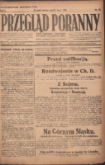 Przegląd Poranny: pismo niezależne i bezpartyjne 1921.07.02 R.1 Nr62