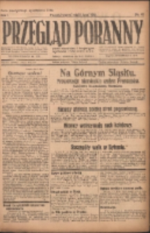 Przegląd Poranny: pismo niezależne i bezpartyjne 1921.07.05 R.1 Nr65