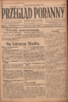 Przegląd Poranny: pismo niezależne i bezpartyjne 1921.07.06 R.1 Nr66
