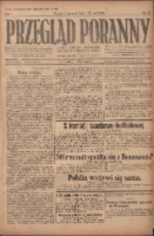 Przegląd Poranny: pismo niezależne i bezpartyjne 1921.07.07 R.1 Nr67