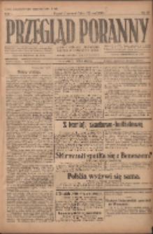 Przegląd Poranny: pismo niezależne i bezpartyjne 1921.07.07 R.1 Nr67