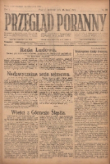 Przegląd Poranny: pismo niezależne i bezpartyjne 1921.07.28 R.1 Nr88