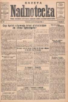 Gazeta Nadnotecka: pismo narodowe poświęcone sprawie polskiej na ziemi nadnoteckiej 1934.05.29 R.14 Nr121