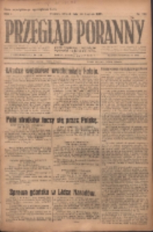 Przegląd Poranny: pismo niezależne i bezpartyjne 1921.08.23 R.1 Nr114