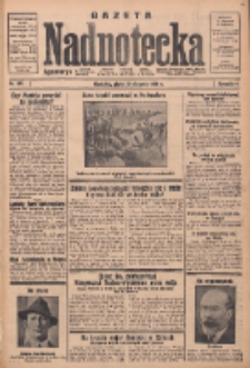 Gazeta Nadnotecka 1934.08.10 R.14 Nr182