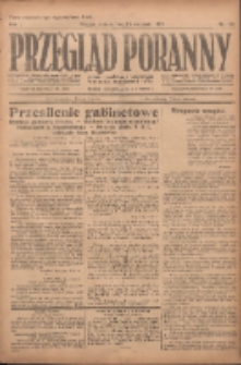 Przegląd Poranny: pismo niezależne i bezpartyjne 1921.09.10 R.1 Nr132