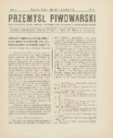 Przemysł Piwowarski : organ Centr. Związku Przemysłu Piwowarskiego i Słodowniczego w Rzeczypospolit. Polskiej 1925.07/08/09 R.3 Nr3