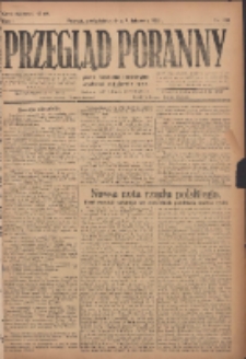 Przegląd Poranny: pismo niezależne i bezpartyjne 1921.11.07 R.1 Nr190