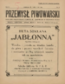 Przemysł Piwowarski : organ Centr. Związku Przemysłu Piwowarskiego i Słodowniczego w Rzeczypospolit. Polskiej 1925.12.19 R.3 Nr11