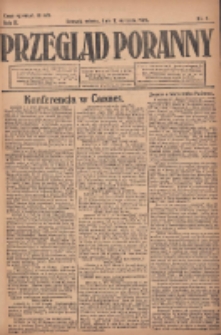 Przegląd Poranny: pismo niezależne i bezpartyjne 1922.01.07 R.2 Nr7