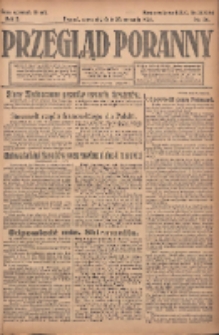 Przegląd Poranny: pismo niezależne i bezpartyjne 1922.01.26 R.2 Nr26