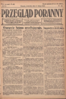 Przegląd Poranny: pismo niezależne i bezpartyjne 1922.02.02 R.2 Nr33